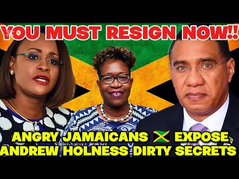 MUST SEE ANGRY JAMAICANS 🇯🇲 WANT ANDREW HOLNESS TO RESIGN NOW | JULIET HOLNESS RESPONDS