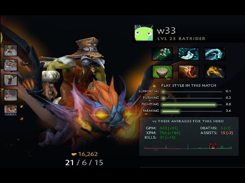 #Dota 2 #Nigma W33 Batrider #Gameplay
