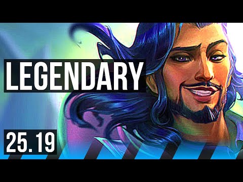 AKSHAN vs AHRI (MID) | 17/2/4, Legendary | NA Master | 25.19