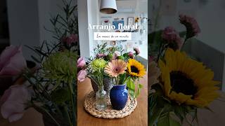 #Shorts ARRANJO FLORAL EM MENOS DE 1 MINUTO
