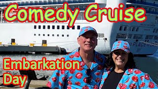 P&O Comedy Cruise Embarkation Day - 3 Night Comedy Cruise on P&O Pacific Encounter