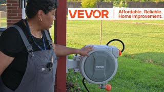 Vevor Retractable Garden Hose Reel Product Review