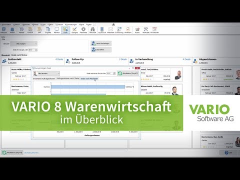 Kostenlose Warenwirtschaft: VARIO 8 im Überblick
