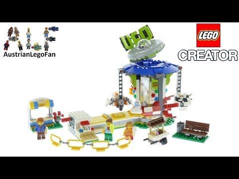 Vidéo LEGO Creator 31095 : Le manège de la fête foraine