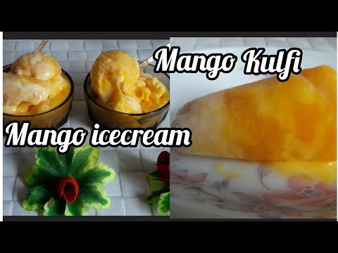 Mango kulfi|Mango icecream | No cooking| No boiling | creamy  and smooth icecream