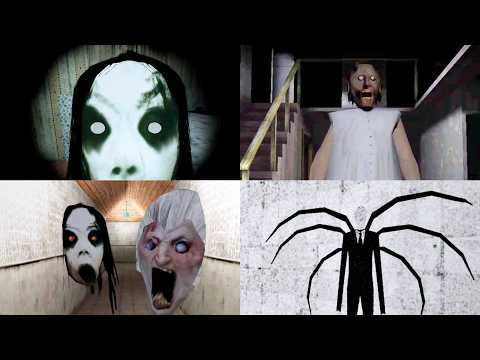 DVloper All Games In Oldest Version Full Gameplay | Slendrina Games, Granny Chapters & The Twins