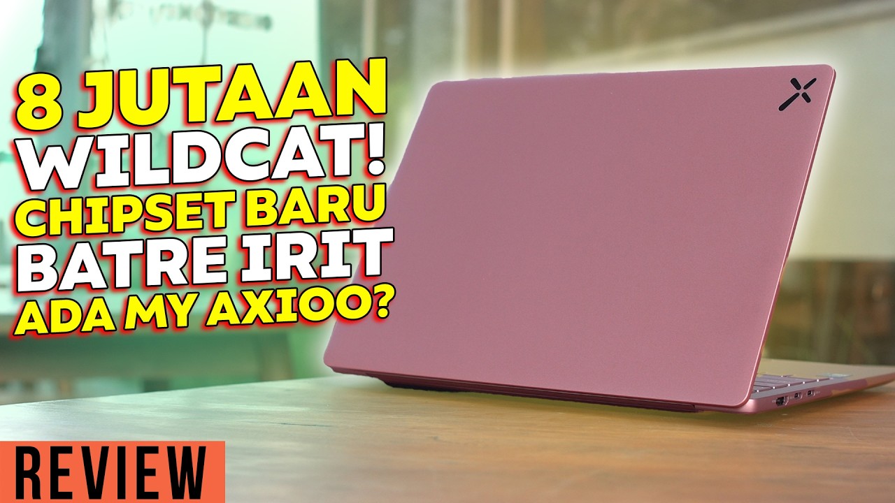 Laptop 8 Jutaan pake Processor BARU! Review Axioo Hype AI 3 G3!