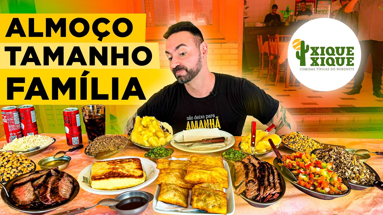 ALMOÇO PRA 6 PESSOAS [Carne de sol, mandioca, vinagrete, & mais]