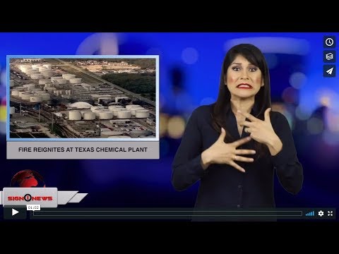 Fire reignites at Texas chemical plant (ASL - 3.23.19)