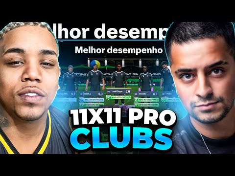 CORINGA E BORGES JOGANDO UMA MD3 DE PROCLUBS NO FIFA - JOGO COMPLETO
