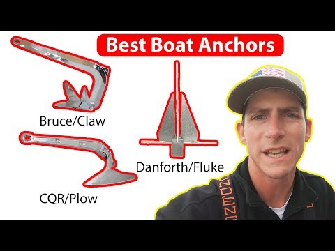 Best Boat Anchors, Bruce, Danforth, Delta and Plow