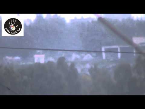 رصد لتمركز المدفعية التي تقصف حمص  في الكلية الحربية في محافظة حمص