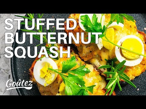The Best Sausage Stuffed Butternut Squash Recipe
