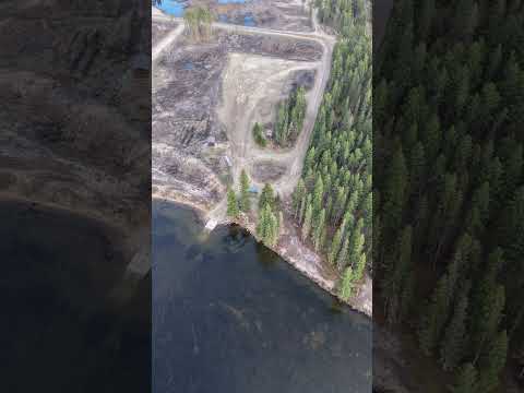 Lower Fishing Lake, Narrow Hills Provincial Park - After the wildfire and cleanup