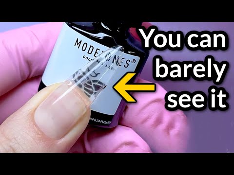 Clear as Glass Polygel | St. Valentine’s Nail art with Modelones