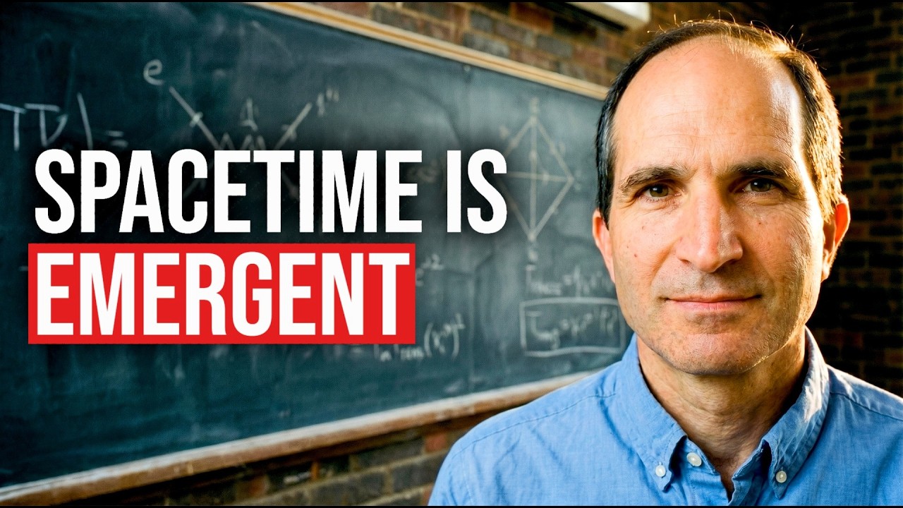 Juan Maldacena: The Emergence of Spacetime