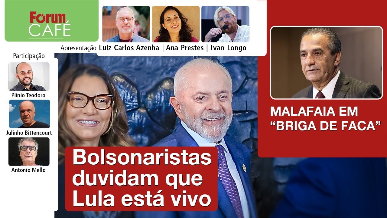 Bolsonaristas duvidam que Lula está vivo | Malafaia em "briga de faca" | Fórum Café | 13.12.24