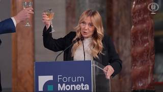 GIORGIA MELONI INTERVIENE AL FORUM ECONOMICO MONETA