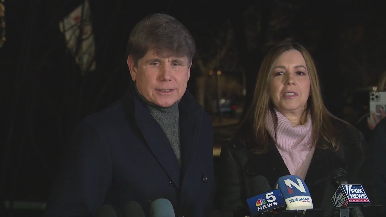 Trump pardons ex-Illinois Gov. Rod Blagojevich 5 years after commuting his sentence