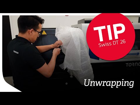 TIP - Tornos Swiss DT 26 [Unwrapping]