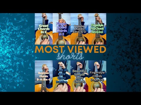 Most Viewed Shorts Compilation - LaPain Music guitar chord progressions! Grab your guitar! 🎸🎶