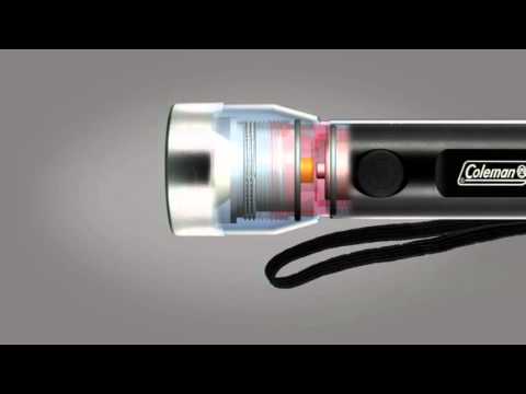 Coleman Set of 2 BatteryLock LED Flashlights on QVC