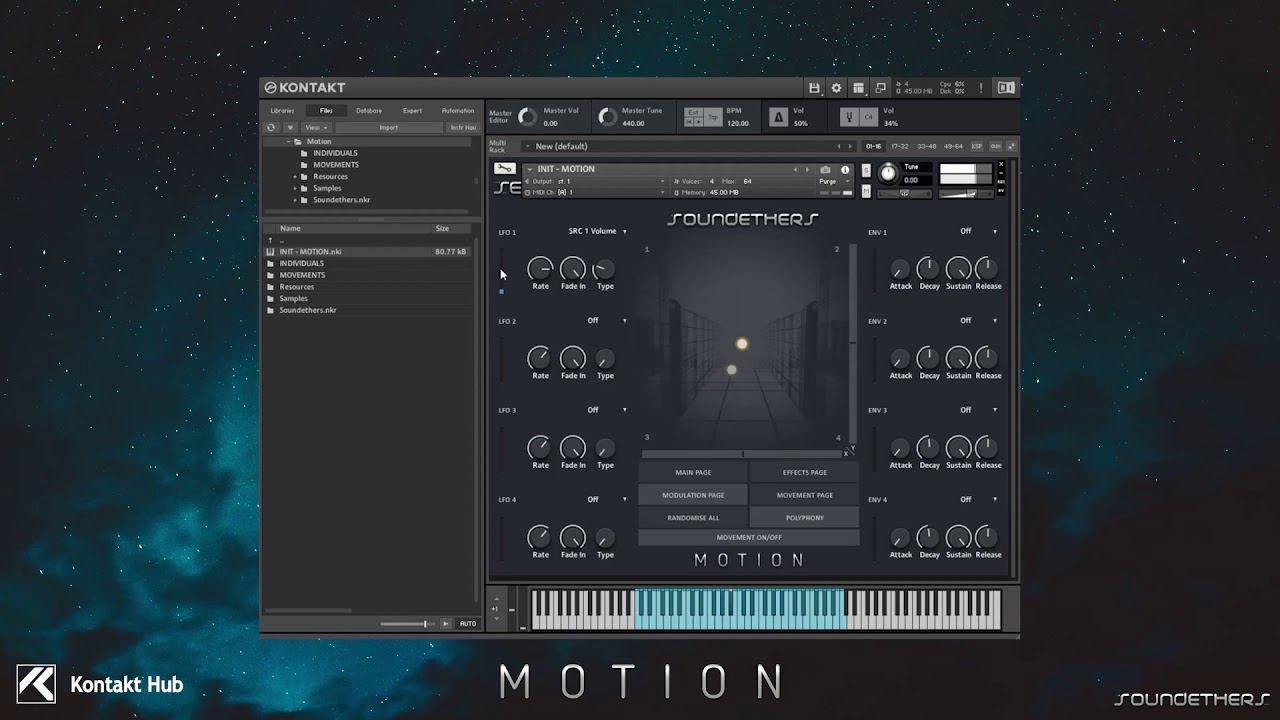 Motion // Soundethers // How to Design a 4 Layer Pad