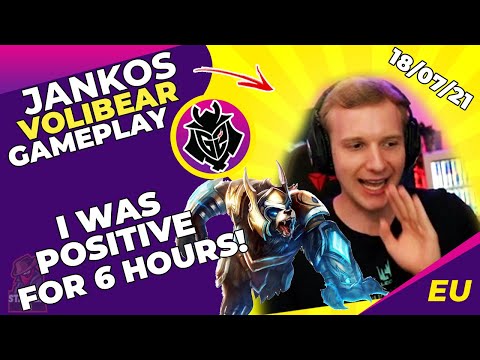 G2 Jankos Talks - I Really Dont Like This Draft! How Do We Play This ?! | Volibear Jungle | 18/07/21