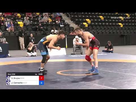 57 Kg Rr Rnd 2 - Vitali Arujau, SPAR/TMWC Vs Jakob Camacho, WOLF - TMWC