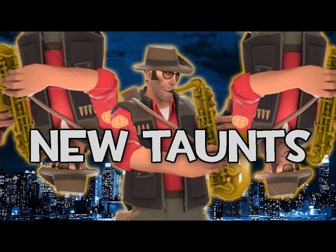 TF2: New Taunts Australium Saxaphone DLC The Movie