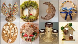 Easy Jute Crafts for Beginners | Handmade DIY Decor Ideas