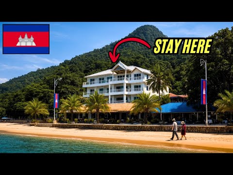 Exploring Kep’s Main Beachfront 🌴 – Saravoan Hotel Tour & Review 🇰🇭