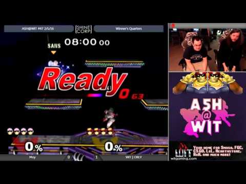 Moy (Falcon) vs WIT | ORLY (Neutral) - ASH@WIT #46 Melee Bracket