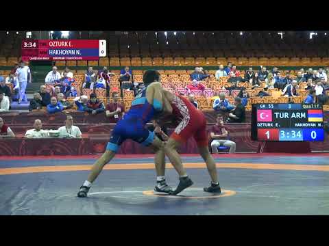 Qual. GR - 55 kg: E. OZTURK (TUR) v. N. HAKHOYAN (ARM)