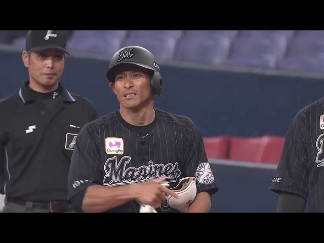 【3回表】マリーンズ・荻野貴 ストレートを弾き返す同点タイムリー!! 2021/5/19 B-M