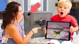LOST BEARDED DRAGON TRAPPED INSIDE THE ABANDONED SAFE! 😱 💥