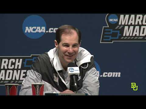 Baylor Basketball (M): Scott Drew NCAA Second Round Press Conference