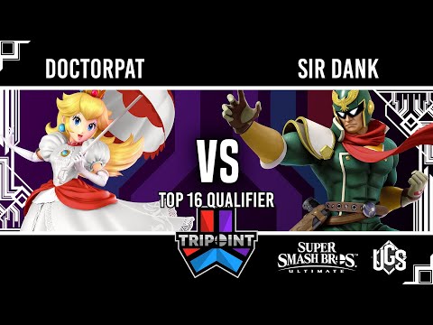 Tripoint Smash 200  -  Top 16 Qualifier  -  Doctorpat(Peach) Vs. Sir Dank(Captain Falcon)