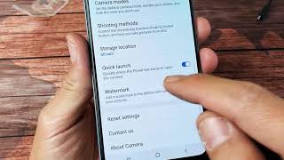 Galaxy A50/A50s : How to Turn On/Off Quick Launch (Double Press Power Button to Open Camera)