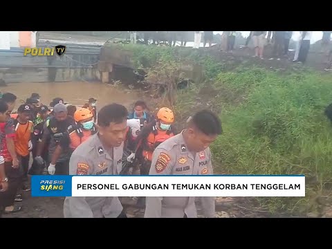 POLRESTA PALANGKA RAYA BERHASIL TEMUKAN KORBAN TENGGELAM DI SUNGAI KAHAYAN