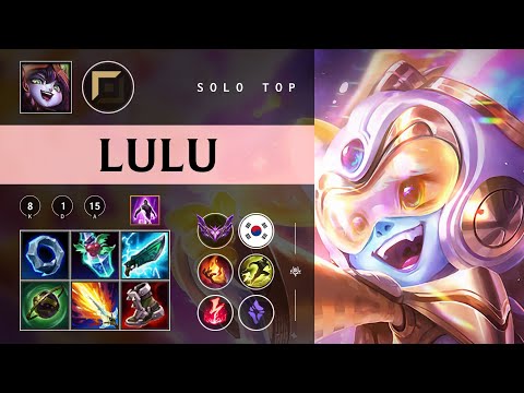 Lulu Top vs Pantheon - KR Master Patch 26.01