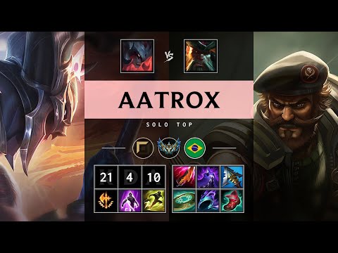 Aatrox Top vs Gangplank: Triple Kill, Legendary - BR Challenger Patch 25.S1.2