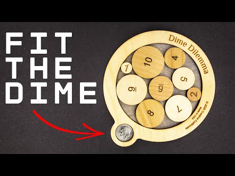 Solve Dime Dilemma puzzle in under 5 minutes. Challenge accepted!
