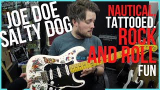 Video thumbnail for JOE DOE GUITARS SALTY DOG - A Guitar with Tattoos and Attitude by Leigh Fuge