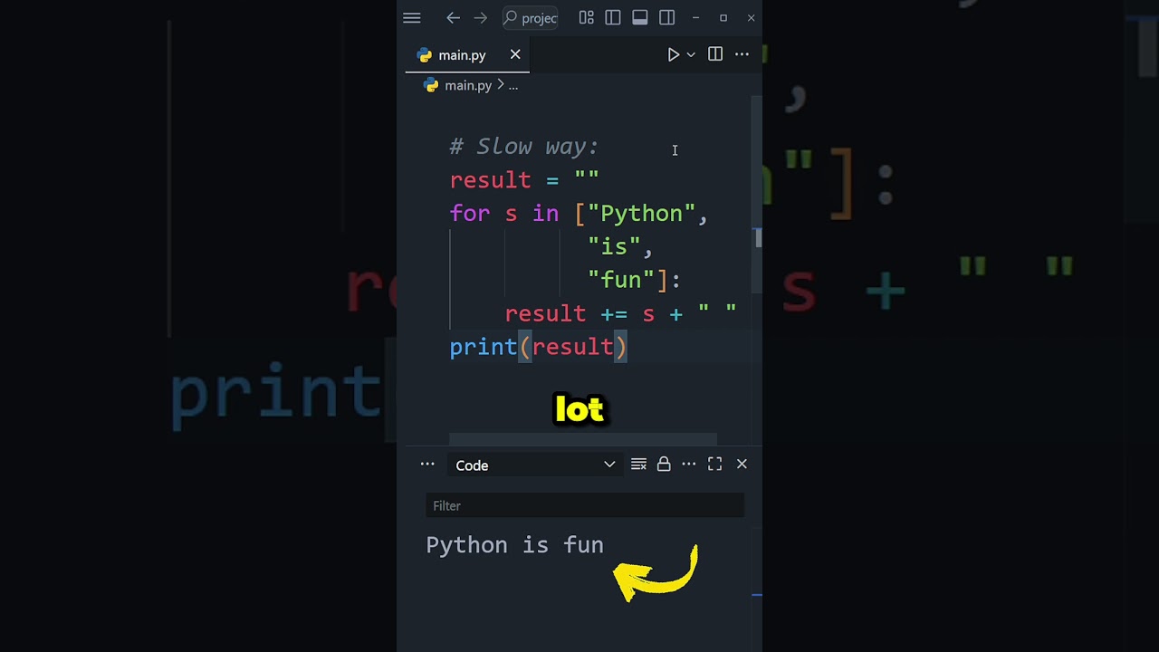 Stop Using str + str to Concatenate Strings — Use join Instead!