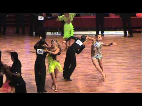 Grand Slam Latin 2011: Lukas Bartunek - Katerina Hrstkova - Samba 2. Round
