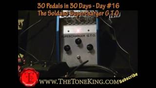 Video thumbnail for Day 16 - 30 Pedals in 30 Days - Soldano SuperCharger GTO - TTK @ Winter NAMM '10 2010 by The Tone King