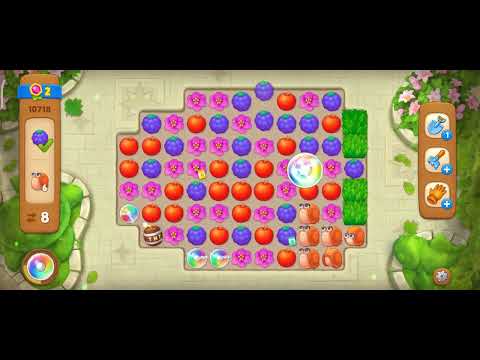 Gardenscapes level 10718 Normal level