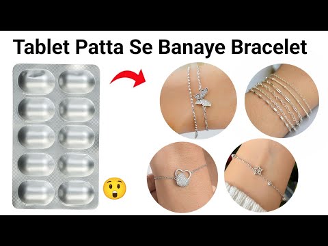 DIY homemade Korean Bracelet 😍🥰/how to make bracelet from waste materials/homemade gift bracelet