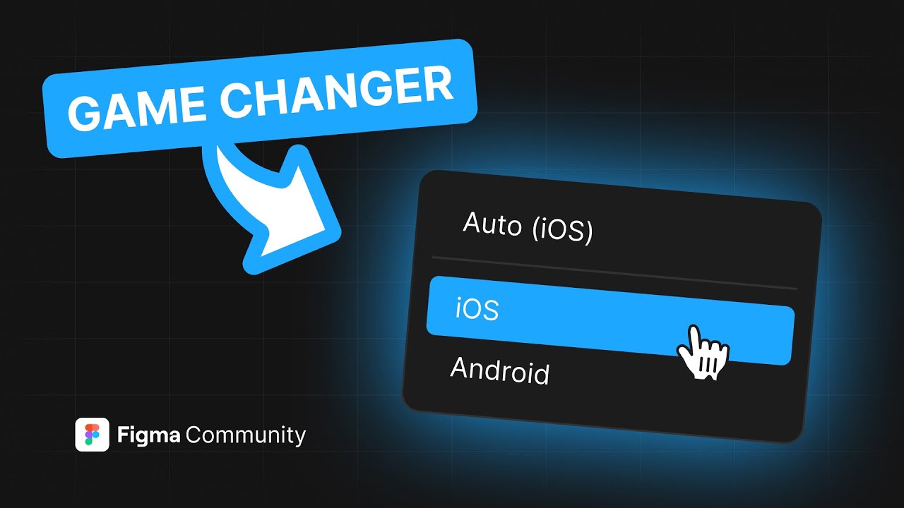 Change iOS and Android Design with ONE CLICK (+ free file 🎁) | Figma Tutorial [2024]